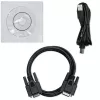 Qoltec 53982 online UPS met zuivere sinusgolf, 6 kVA / 4,8 kW, LCD, USB