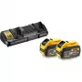DCB132 Flexvolt Kit - 2 x DCB547 18V/54V 9,0Ah accu's