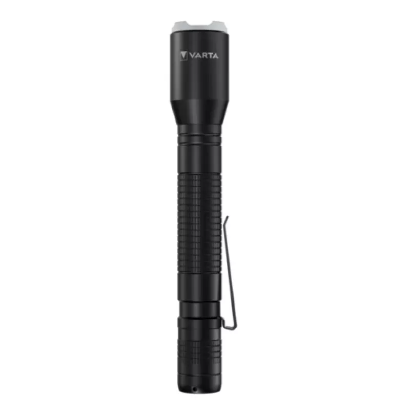 Varta 16607101421 Aluminium Light F20 Pro LED-zaklamp, 3 lichtmodi, zwart