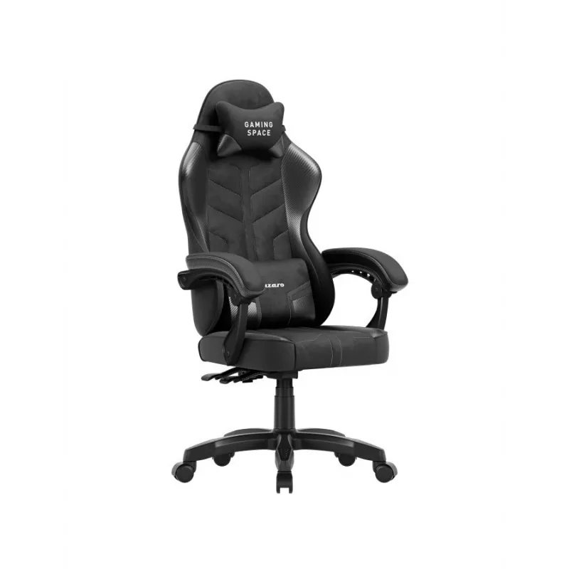 Huzaro Force 2.7 zwart carbon gamingstoel zwart
