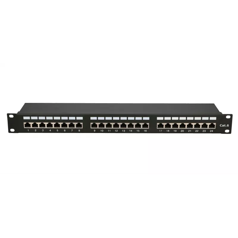 Extralink CAT6 STP V2 | patchpanel | 24 poorten