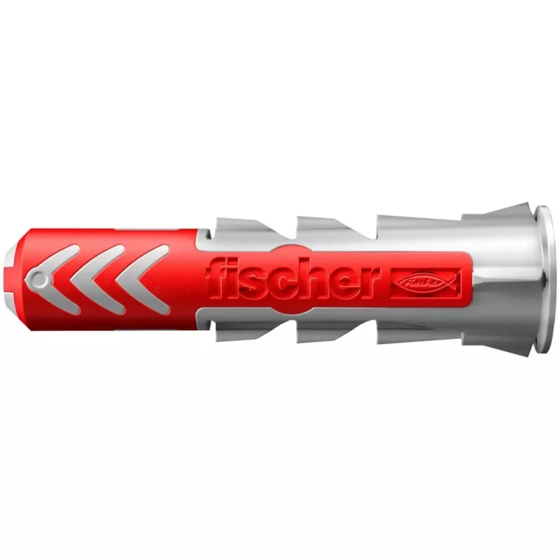 fischer plug DUOPOWER 8x40 BigBox lichtgrijs/rood 450 stuks hersluitbaar (570549)