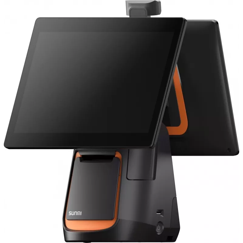 Desktop POS T2s, Android 9, 15,6+10 inch, 4/64 GB, 80 mm, WLAN