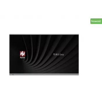 Interactieve monitor AVTEK TS 8.1 EASY 65, 65 inch (165,1 cm) 3840×2160 UHD, infrarood 20-punts touch, Wi-Fi, 400 cd/m²