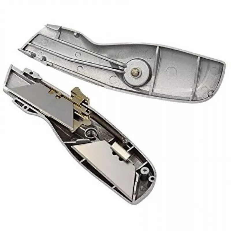 Cuttermes WEDO 78 808 vast mes, aluminium behuizing, mesbreedte 44 mm