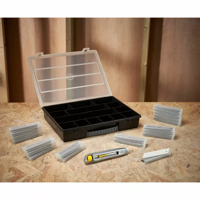 Stanley STHT10019-9 200 stuks 18 mm stanleymesmesje RVS