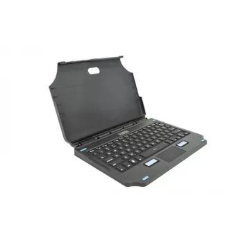 Toetsenbord voor mobiel apparaat Gamber-Johnson 7160-1869-02 — QWERTZ Duits, Pogo-Pin-docking, USB-C-laadfunctie, touchpad, zwart