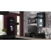 Cama tv-standaard SOHO 180 zwart/zwart glanzend