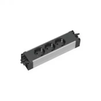 Bachmann 336.600 stroomverdeler 3 AC-stopcontacten zwart