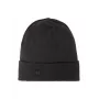 Buff zware merinowollen muts Loose Winter Cap - zwart