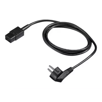 Netstekker type F Rittal DK 7200.216 zwart 1,8 m