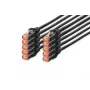 Digitus DK-1644-005-BL-10 CAT 6 S/FTP patchkabel 0,5 m, zwart, 10-pack