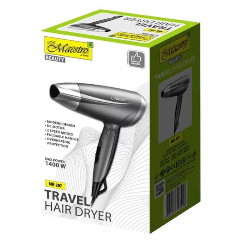 Haardroger Maestro MR-207 1400W