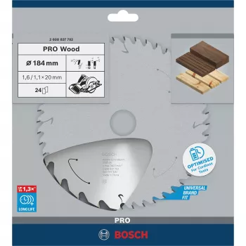 Bosch 2 608 837 702 cirkelzaagblad 18,4 cm 1 stk.