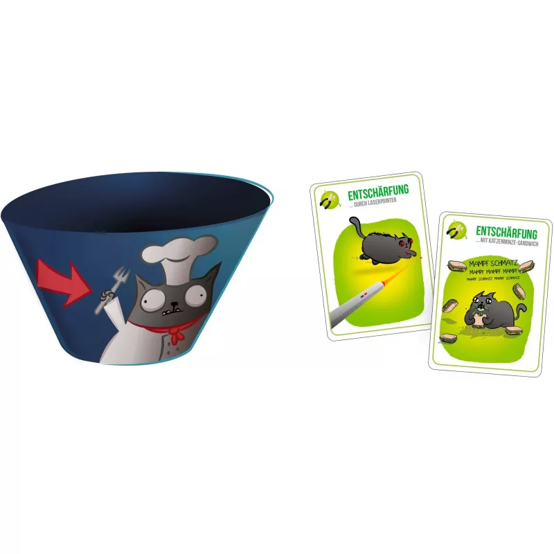 Exploding Kittens - Recipes for Disaster, kaartspel