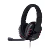 Gembird GHS-402 hoofdtelefoon/headset bekabeld hoofdband gaming zwart