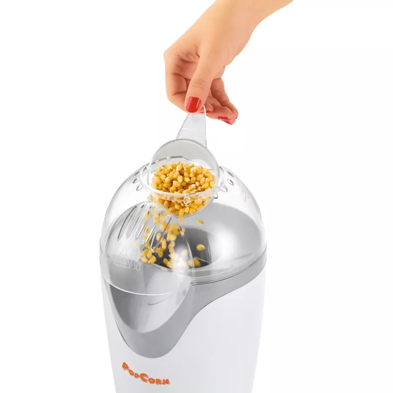 Clatronic PM 3635 1200W witte popcornmachine (263335)