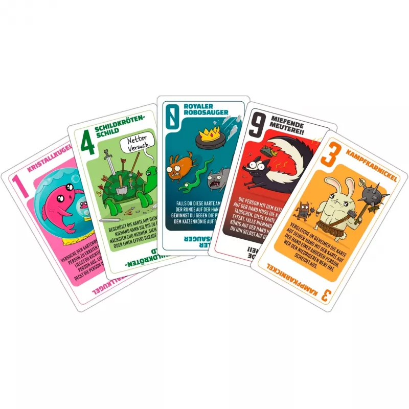 Power Hungry Pets, kaartspel