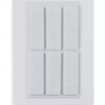 HERMA 15186 zelfklevend etiket rechthoek wit 15x45mm 6 stuks