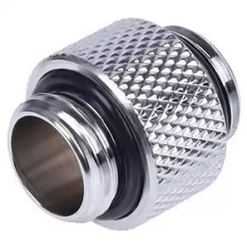 Alphacool HF dubbele nippel G1/4 buitendraad naar G1/4 buitendraad 10mm - chroom (17199)