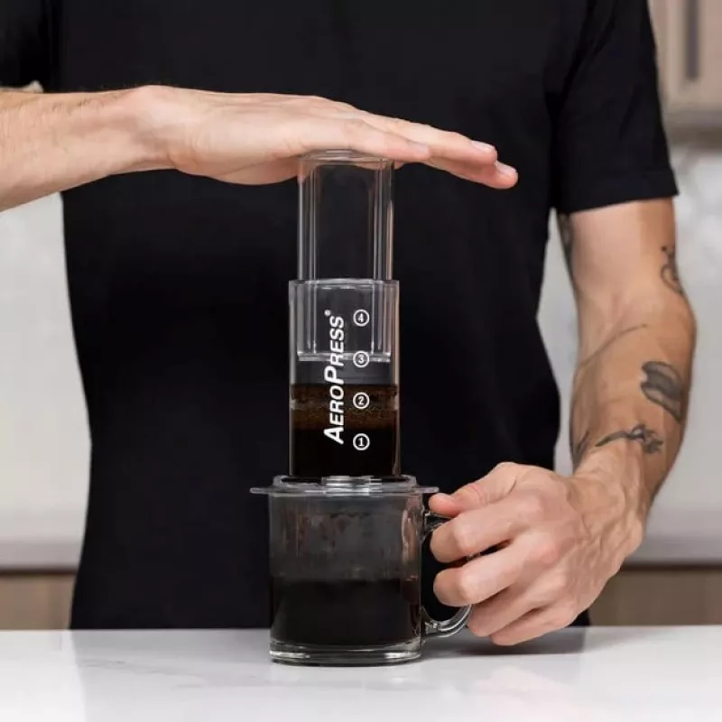 AeroPress Clear koffiezetapparaat