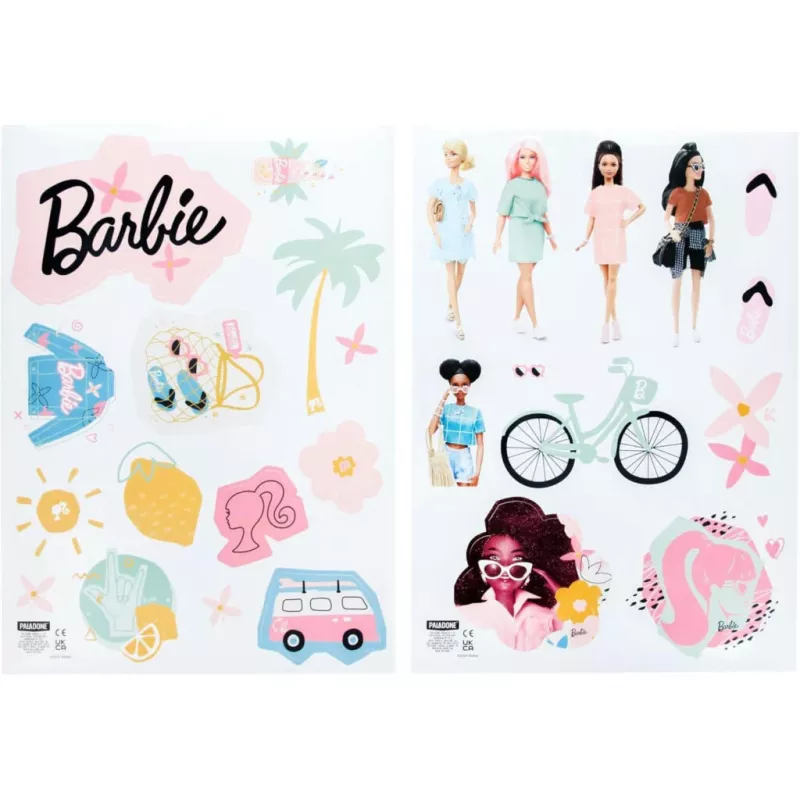 Paladone Barbie personalisatie-muursticker