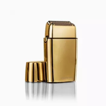 Foil shaver BABYLISS FXFS2GE — 2-blade draadloze foil shaver, ingebouwde accu, 180 min looptijd, goud