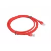 PATCHCORD Cat.6 UTP 2M rood FLUKE PASSED LANBERG 10-PACK