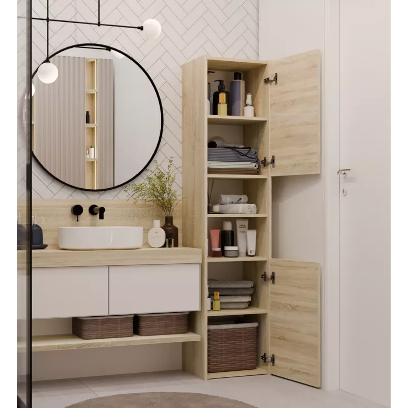 Top E Shop S40 SONOMA badkamer opbergkast, eiken
