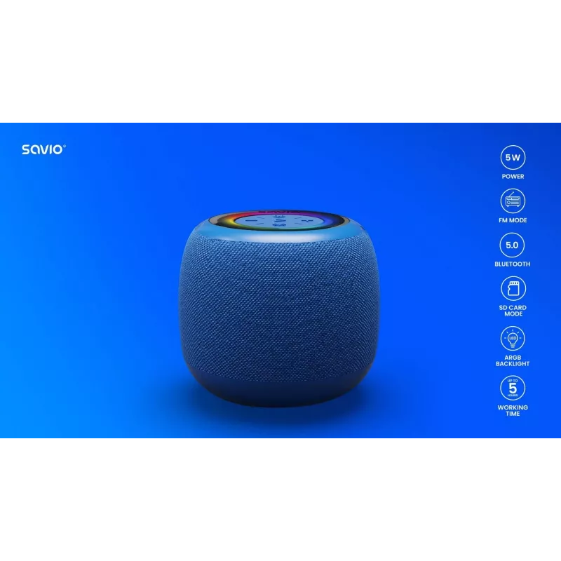 Savio BS-042 bluetooth-luidspreker 5 W