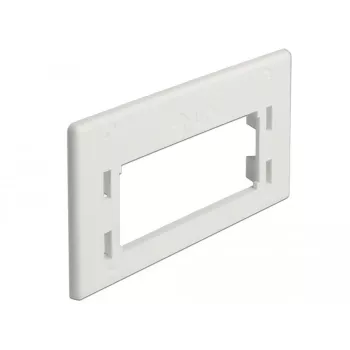 Keystone-adapterplaat, montage (wit)