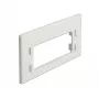 Keystone-adapterplaat, montage (wit)