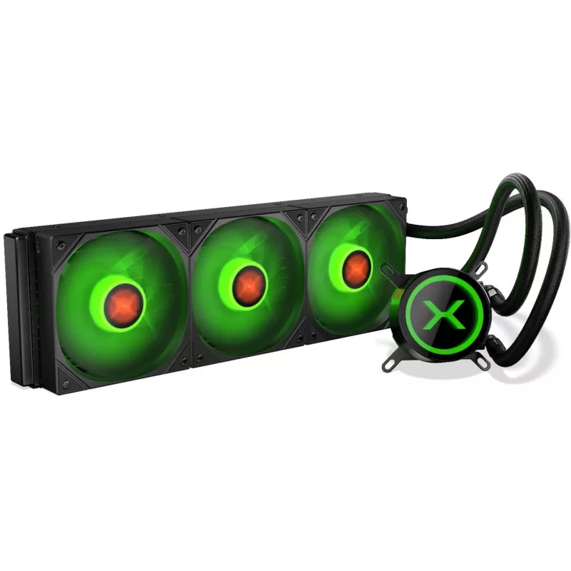 KRUX HydroX 360 ARGB AIO-waterkoeling, 360 mm, zwart