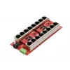 Extralink Gigabit PoE-injector 8-poorts actief, 8 poorten Gigabit 802.3at/af, Mode A