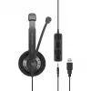 EPOS | SENNHEISER IMPACT SC 75 USB MS headset bedraad hoofdband connectiviteit/muziek USB Type-A zwart