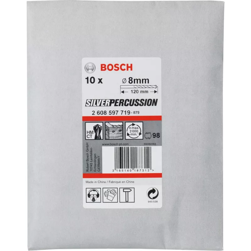 Bosch betonborenset CYL-3 8mm 10-delig - Overig gereedschap accessoire (2608597719)