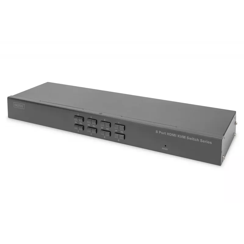Digitus 8 poorts HDMI KVM switch USB 4K Ultra HD