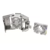 Alantec MB005-1 RJ45 Keystone-module, Cat.6A, STP, gereedschapsloos, PoE+, 22-26 AWG