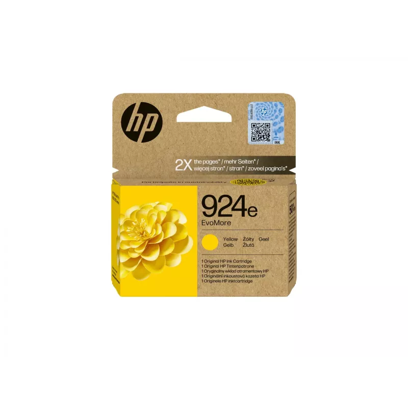 HP 924e EvoMore geel originele printercartridge