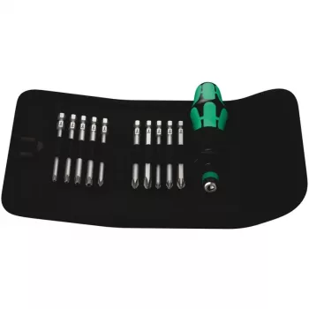 Wera Kraftform Kompakt 41 - schroevendraaier met bitset - 11 stuks - in draagtas (05059299001)