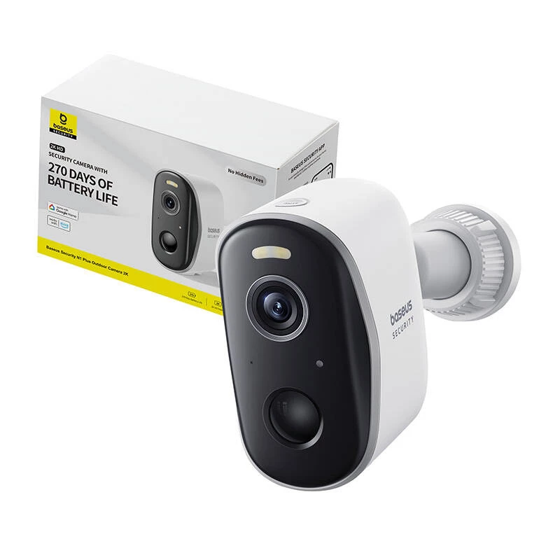 Beveiligingscamera Baseus N1 Plus buiten camera wit