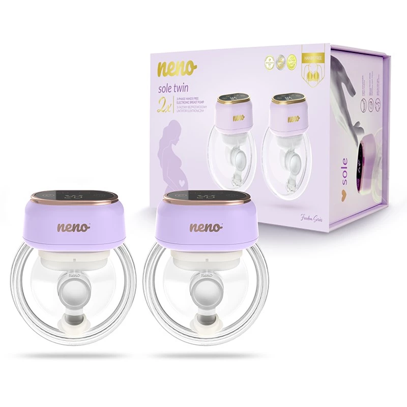 Neno Sole Twin - driefasige draadloze premium elektrische borstkolf