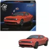 3D-puzzel Ravensburger Dodge Challenger R/T Scat Pack Widebody – Iconics-serie, modelbouw