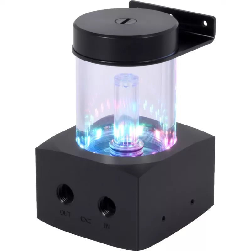 Alphacool Core 100 Aurora ARGB reservoir met VPP-pomp, acryl, zwart