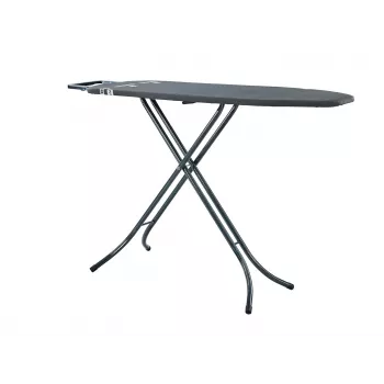 Strijkplank volledig formaat Leifheit 72486 — blad 1200 x 380 mm, hoogte 690–880 mm, gewicht 4,6 kg
