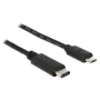 USB-kabel DeLOCK 0,5 m USB2.0-C Micro-USB B zwart