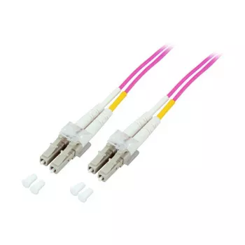 EFB-Elektronik duplex-jumper LC-LC 50/125µ, OM4, LSZH, erika violet, 2,0 mm, 2 m Fabrikant: EFB Elektronik (O0319.2)
