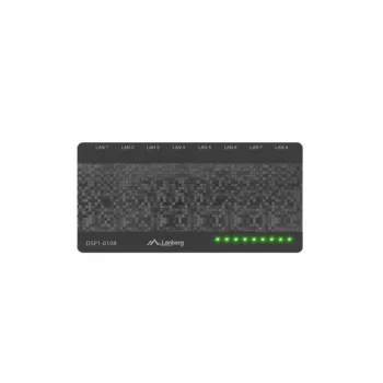 LANBERG DSP1-0108 Lanberg Switch DSP1-0108 8-poorts 100MB/S desktop