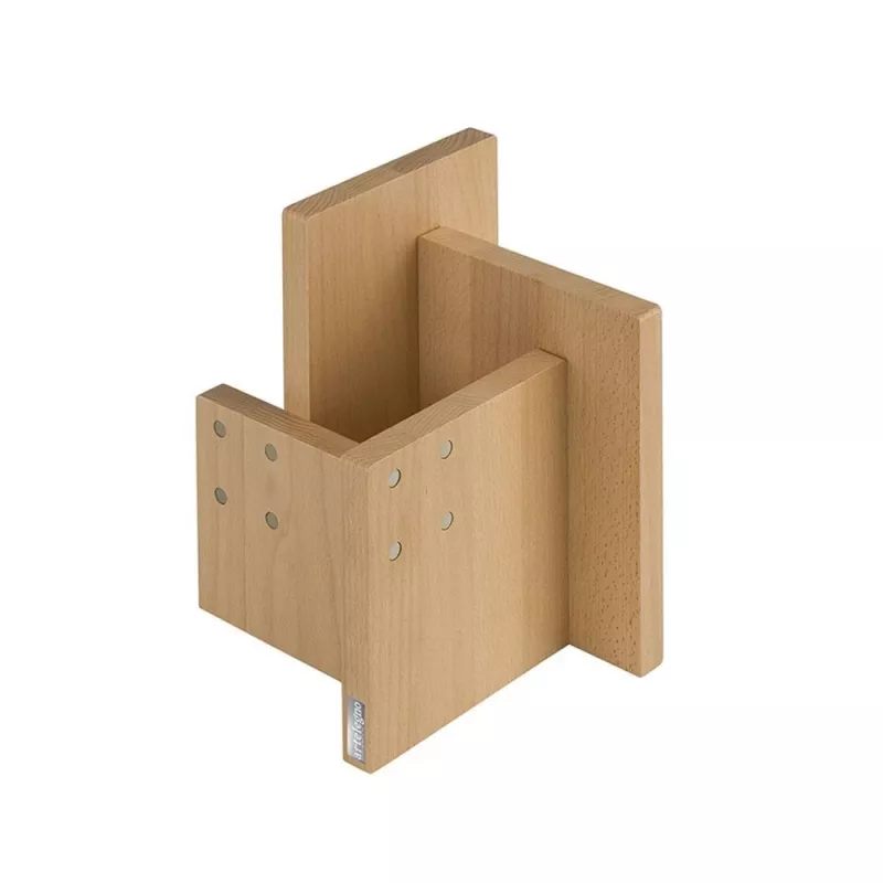 ARTELEGNO COMBI magnetische messenhouder met bak