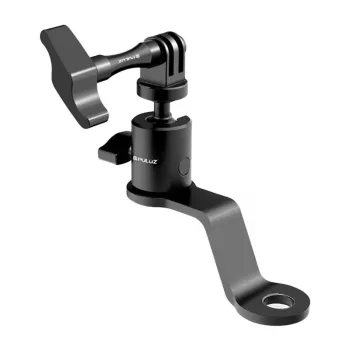 PULUZ aluminium motor-spiegelcamerahouder (zwart)